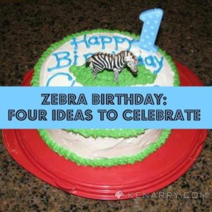 zebra birthday
