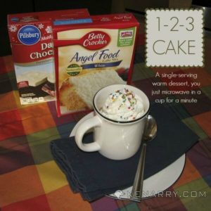 1-2-3 Cake: A Single-Serving Dessert in a Cup - Kenarry.com