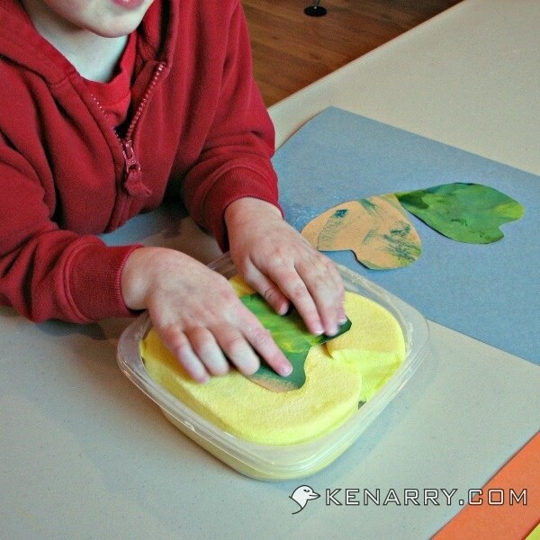 Glue Sponge: Make Crafts and Art Projects Easier for Kids - Kenarry.com