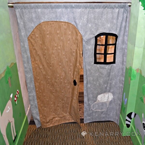 Castle Playroom Curtain: Making an Entrance - Kenarry.com