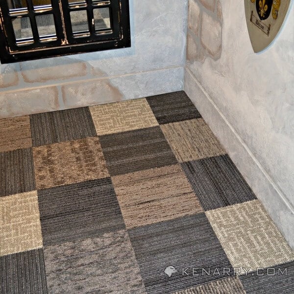 Castle Playroom Floors: Creating Space with Carpet Squares - Kenarry.com