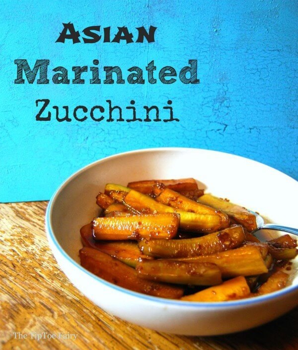 Asian Marinated Zucchini by The Tip Toe Fairy - Zucchini Recipes on Kenarry.com