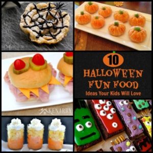 What fun food ideas for Halloween! My kids will love these!