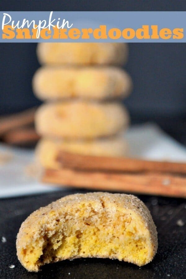 Fluffy Pumpkin Snickerdoodles - The Love Nerds featured on Ideas for the Home by Kenarry®