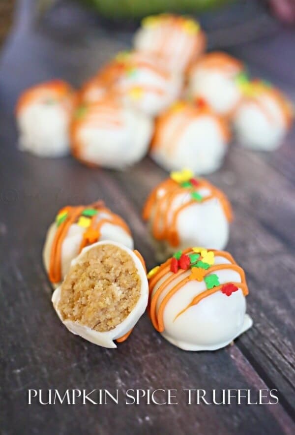 Pumpkin Spice Truffles - Kleinworth & Co featured on Ideas for the Home by Kenarry®