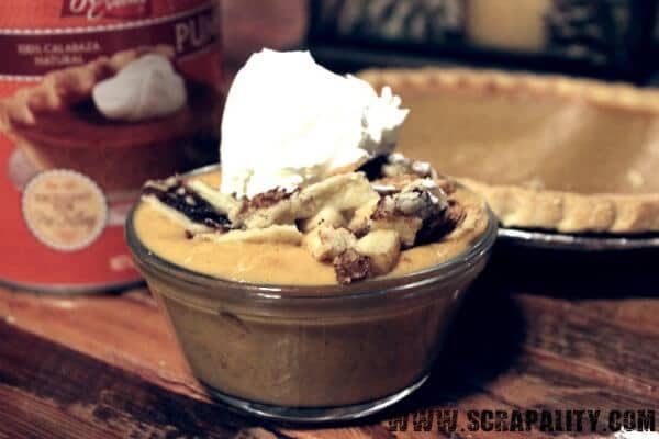 Pumpkin Pie Yogurt - Scrapality featured on Ideas for the Home by Kenarry®