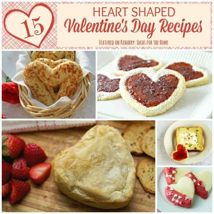 Love these heart shaped food ideas! Can't wait to try some of these 15 Valentine's Day recipes.