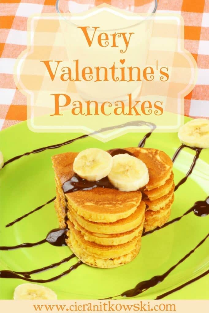Very Valentine Pancakes - Ciera Nitkowski featured on Ideas for the Home by Kenarry®
