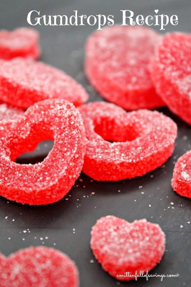 Gumdrops Recipe: Great for Valentine's Day - A Mitten Full of Savings featured on Ideas for the Home by Kenarry®