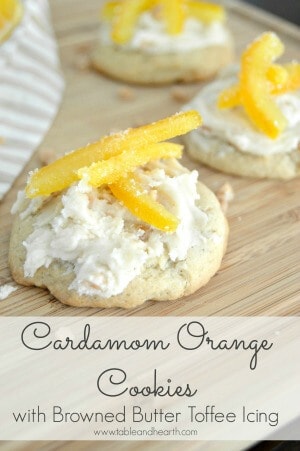 0 orange cardamom cookies