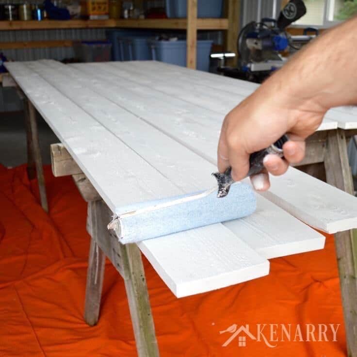 Follow this easy DIY tutorial for board and batten shutters to add rustic charm to any home or cottage. Use this method to build shutters of any size.