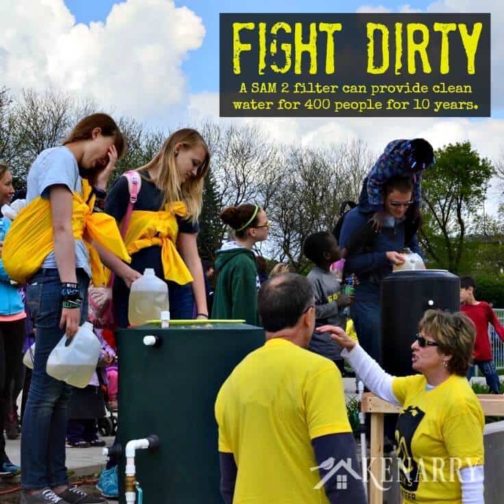 What if your only choice was to walk for miles to get water from a dirty pond or stream? FIGHT DIRTY! Support Team H2GO at Walk for Water 2015 for 20Liters.