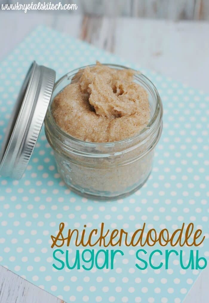 Snickerdoodle Sugar Scrub - Krystal's Kitsch featured on Ideas for the Home by Kenarry®