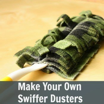Make Your Own Swiffer Dusters - Our Secondhand House featured on Ideas for the Home by Kenarry®