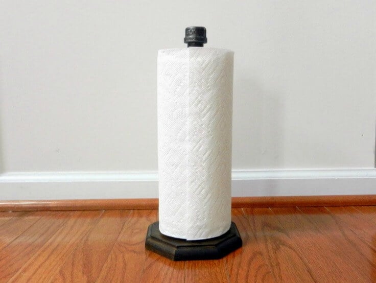 Industrial Paper Towel Holder - Moving to the Country featured on Ideas for the Home by Kenarry®