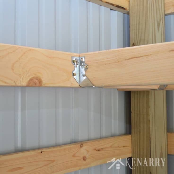 Diy Corner Shelves For Garage Or Pole, Diy Corner Garage Cabinet
