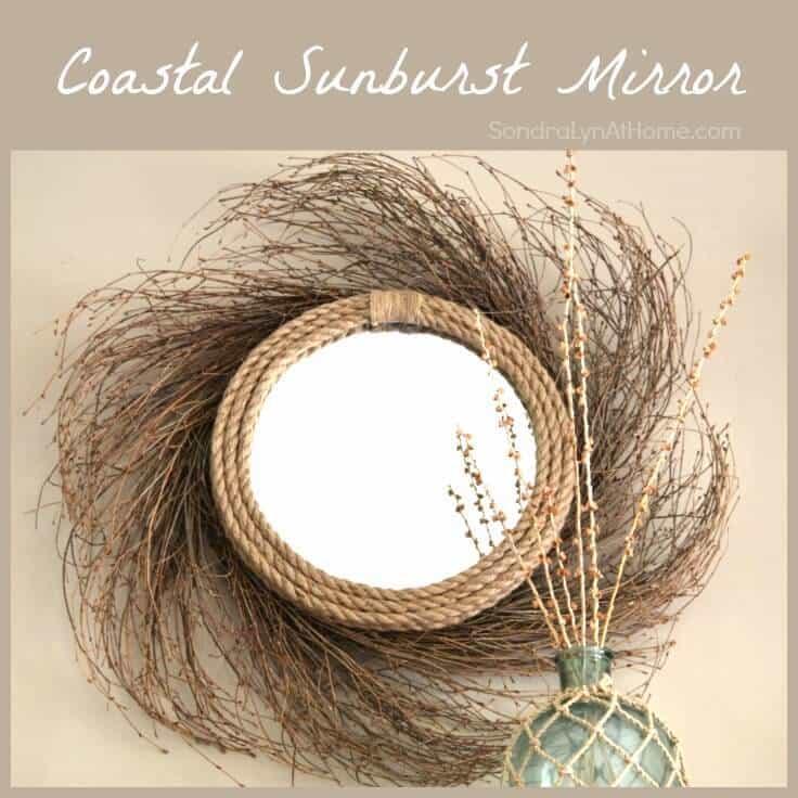 Coastal Sunburst Mirror - Sondra-Lyn-at-Home