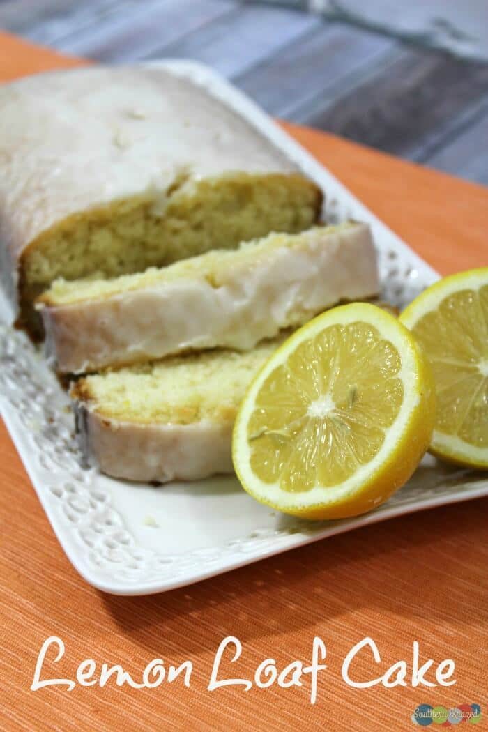 Lemon Loaf Cake Recipe - Southern Krazed featured on Kenarry.com