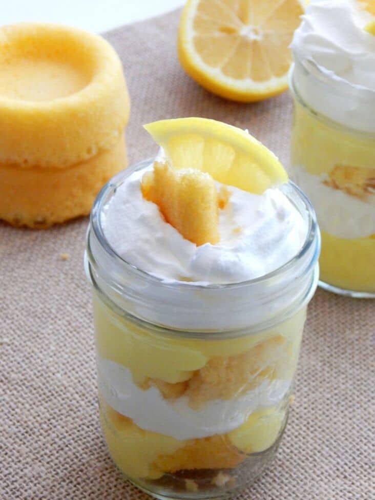 Homemade Lemon Parfaits - A Spark of Creativity featured on Kenarry.com