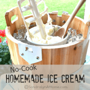 No-Cook Homemade Ice Cream--- Sondra Lyn at Home