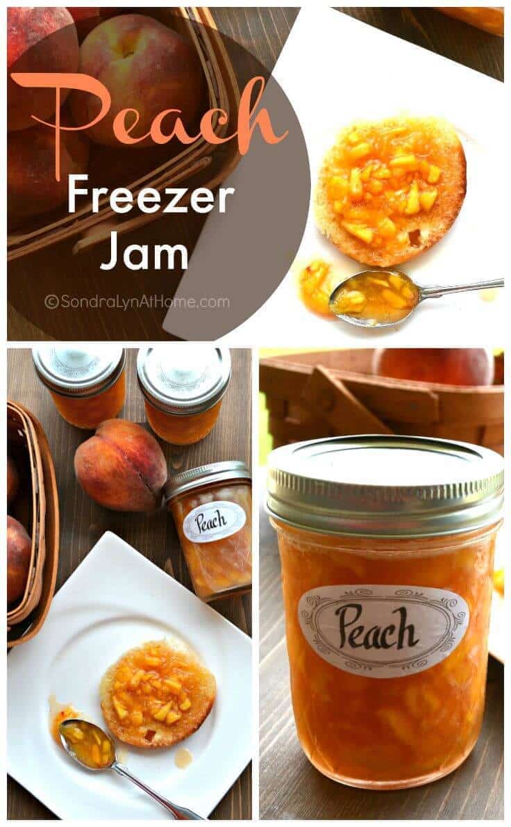 Make this Peach Freezer Jam recipe to preserve and enjoy the delicious fruit all year long. 