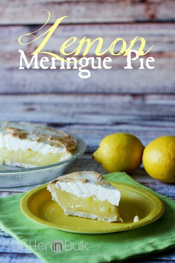 Lemon Meringue Pie - Better in Bulk featured on Kenarry.com