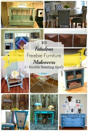 10 Fabulous Freebie Furniture Makeovers Anastasia Vintage 
