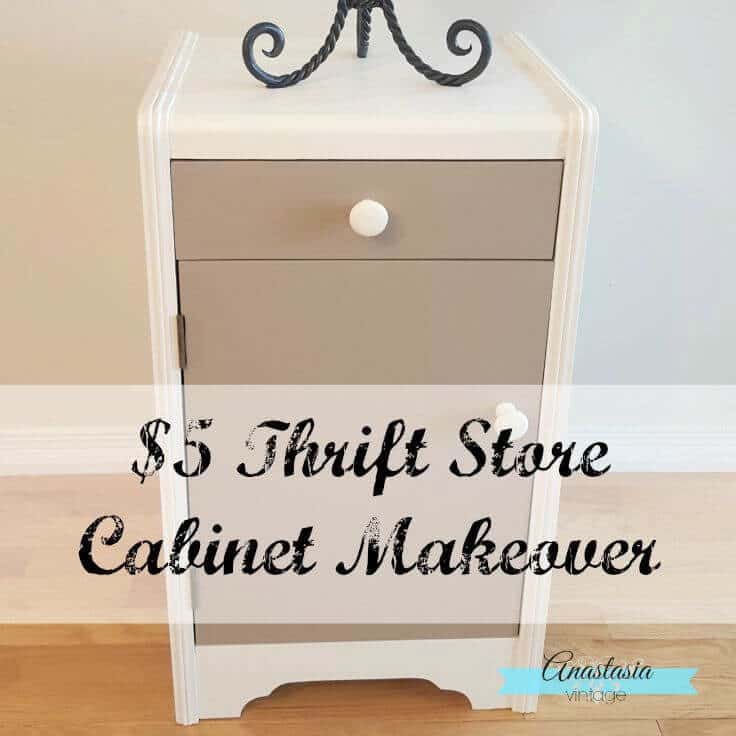 Give an outdated cabinet a beautiful makeover with this DIY furniture idea for your home.