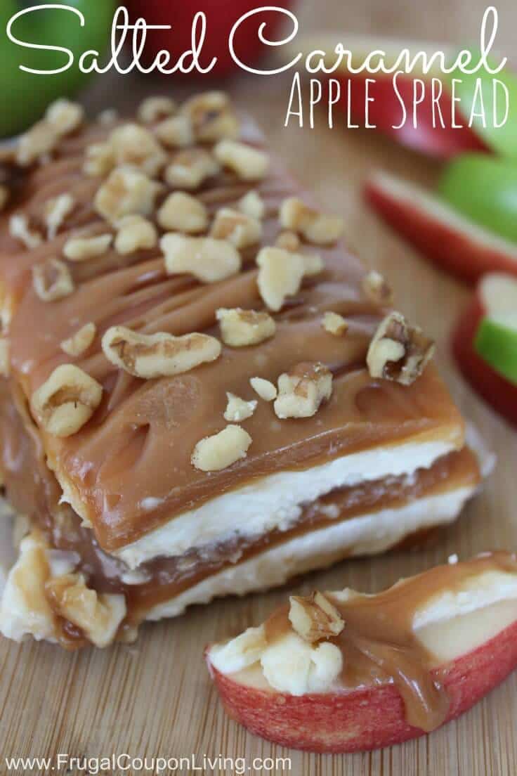 Heavenly Salted Caramel Apple Spread – Frugal Coupon Living - Caramel Apple Dessert Ideas: 20 Delicious Recipes featured on Kenarry.com