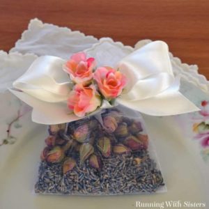 Make a lovely Lavender Rose Sachet. Great gift craft!