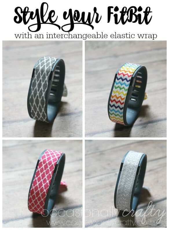 Style Your FitBit with An Interchangeable Elastic Wrap