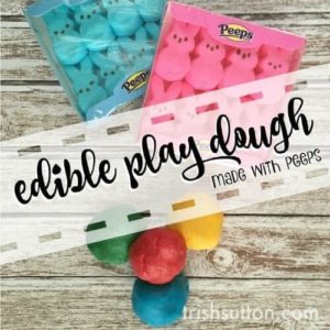 Edible Play Dough Made With Peeps