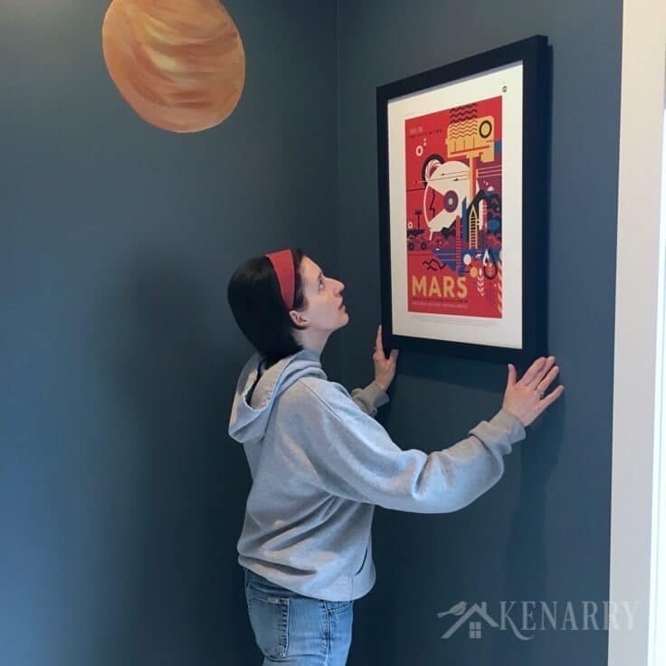 The kids will love these ideas for outer space bedroom decor including bedding, art, closet organization and other home accessories. Get ready to decorate a boys room that's out of this world.