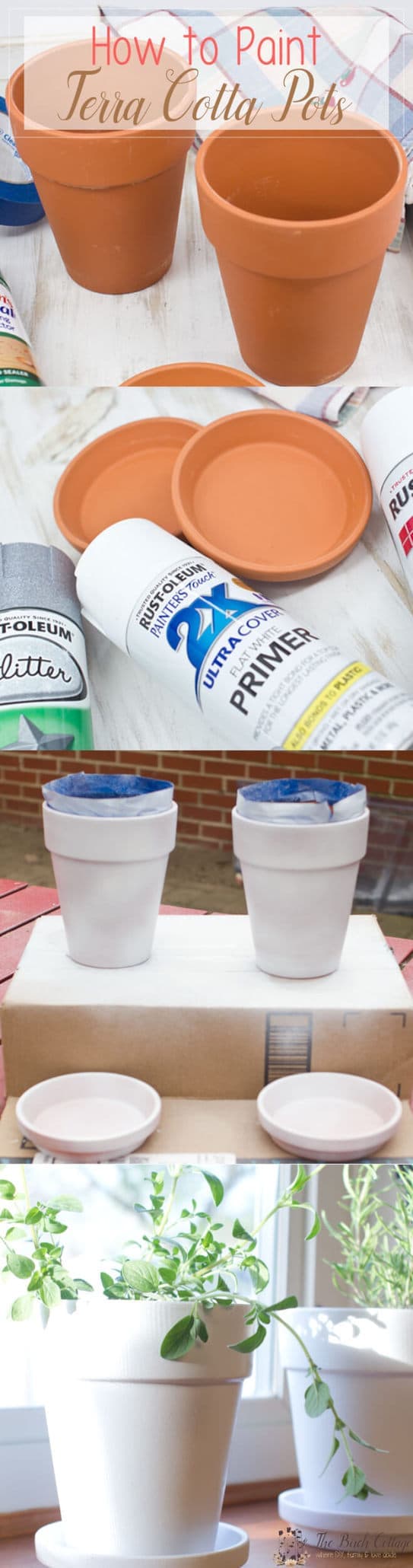 Paint Terra Cotta Pots With Spray, How To Paint Outdoor Terracotta Pots