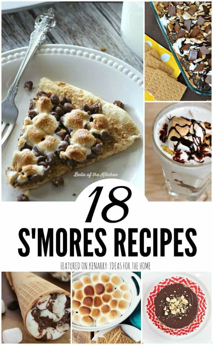 Who knew you could make s'mores so many different ways? This collection of 18 s'mores recipes includes ideas for cakes, cupcakes, bars, milkshakes, smoothies and even popcorn! These desserts are perfect for summer, National S'mores Day or any time of the year.