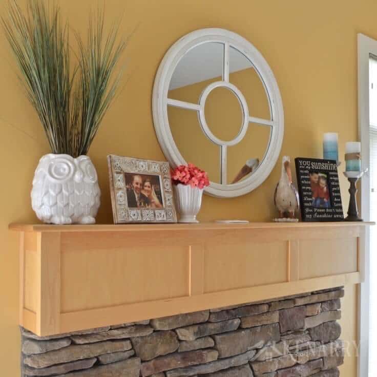 Love these summer mantel decor ideas to update a fireplace for summer with hot pink and teal home accents! These ideas will add coastal style or a beach look to your living room.