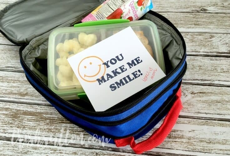 Back-to-School Lunchbox Love Notes For Kids; Free Printable by TrishSutton.com