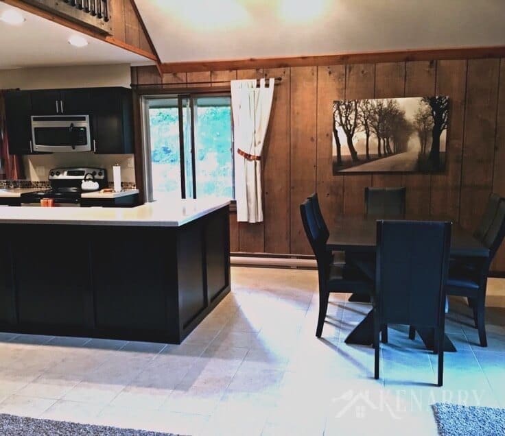 Wow! Here's how this cabin looks now after an extreme cottage makeover! I love seeing all the before/after photos as well as a video tour showing how this little home on a river has been transformed.