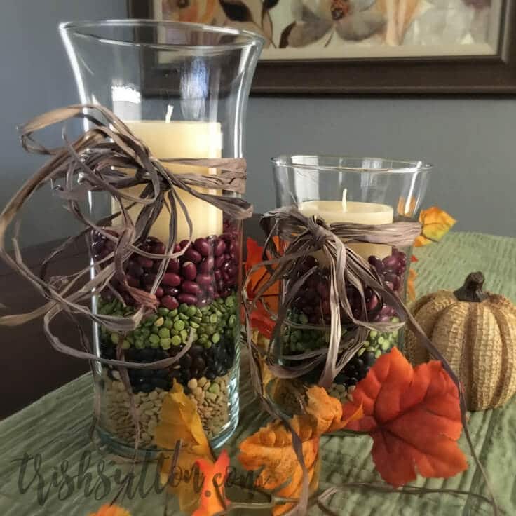 Thanksgiving Centerpiece; Simple Fall Decor