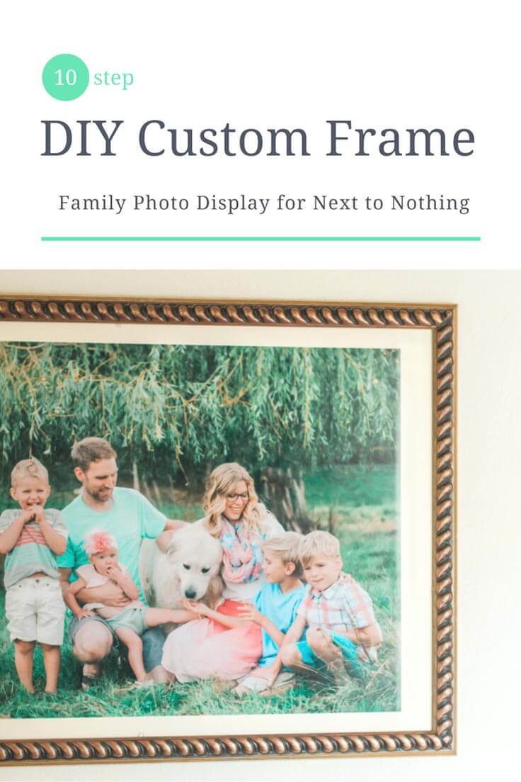DIY Custom Photo Frame