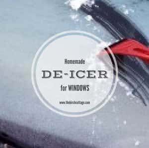 Make this Homemade De-Icer for Windows from The Birch Cottage
