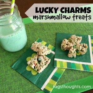 Leprechaun Chow St. Patrick's Day Green Treat Recipe, TrishSutton.com