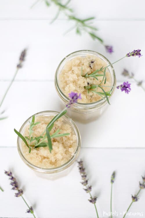 Lavender Scrub by Pastels and Macarons