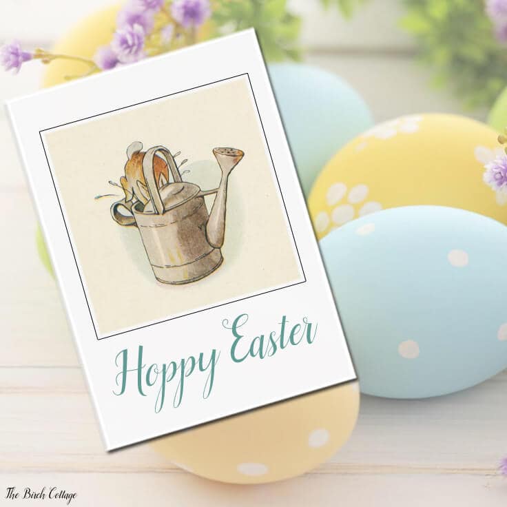Download your free printable Vintage Easter Cards from The Birch Cottage for Kenarry Ideas for the Home readers!