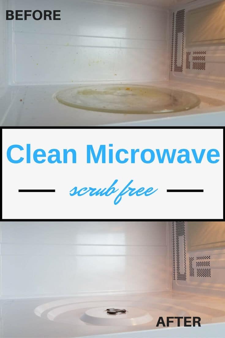 scrub free microwave cleaning
