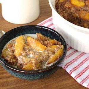 peaches-and-cream-baked-oatmeal