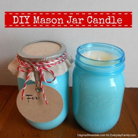  DIY Mason Jar Candle and Other Handmade Teacher Gifts – Dagmar’s Home - Teacher Gift Ideas featured on Kenarry.com