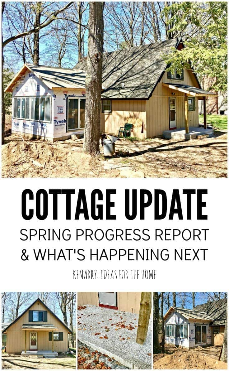 If you love great before/after photos and seeing home projects in progress, check out the update on our new sunroom and front porch additions on our A-frame cottage.