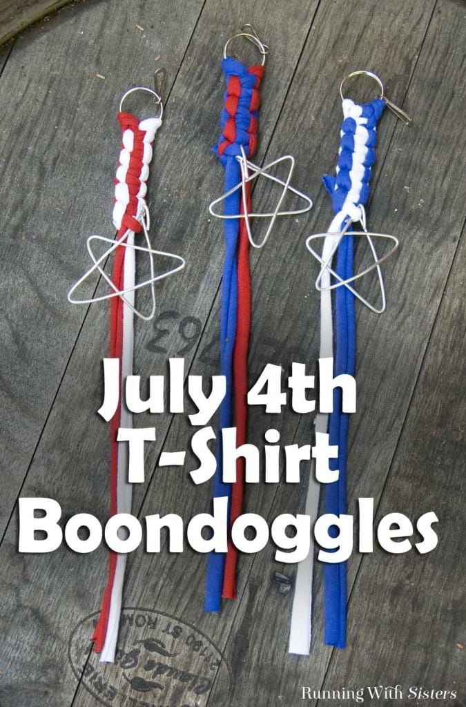 July 4th Boondoggles – Running With Sisters - Patriotic Decor Ideas for the 4th of July featured on Kenarry.com