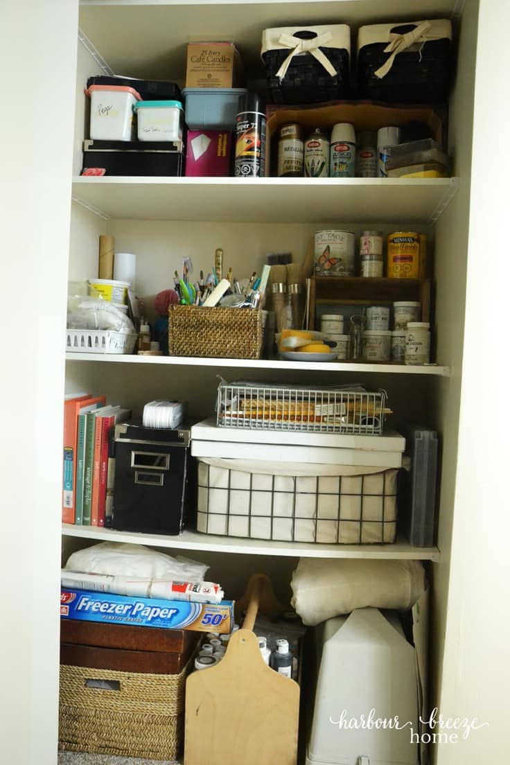 HOW TO ORGANIZE CRAFT SUPPLIES